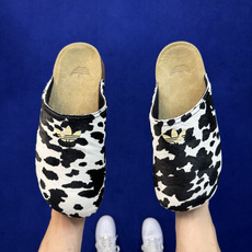 阿迪穆勒勃肯鞋拖鞋 第16色:奶牛🐄 adidas originals Adimule Superstar 一脚蹬包头鞋 阿迪穆勒勃肯鞋拖鞋 第16色:奶牛🐄 adidas originals Adimule Superstar 一脚蹬包头鞋