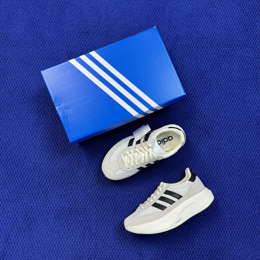 阿迪休闲鞋 adidas originals SL 72 第1色:黑灰 货号：KK3074 尺码：35.5-45带半码