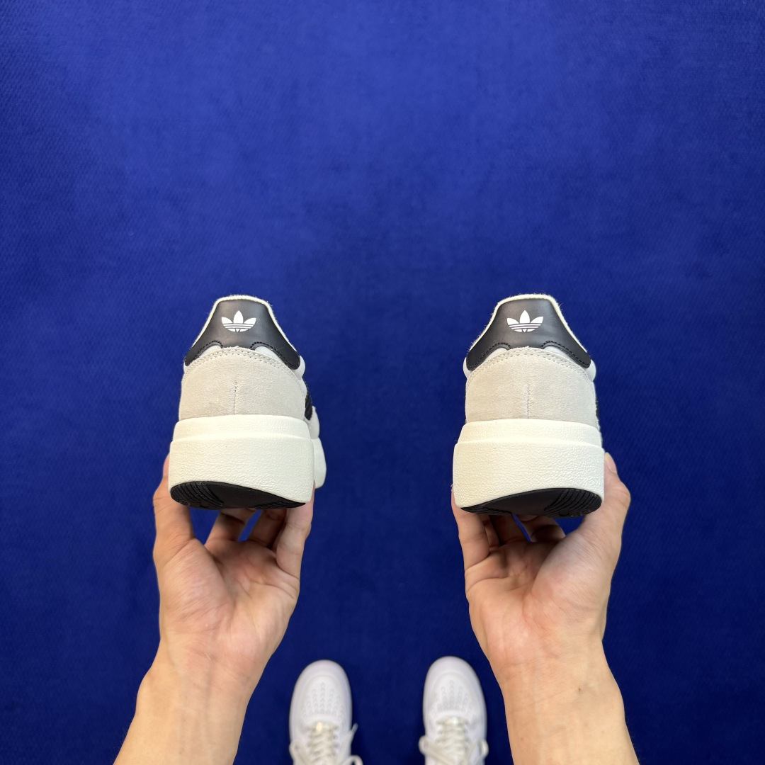 阿迪休闲鞋 adidas originals SL 72 第1色:黑灰 货号：KK3074 尺码：35.5-45带半码