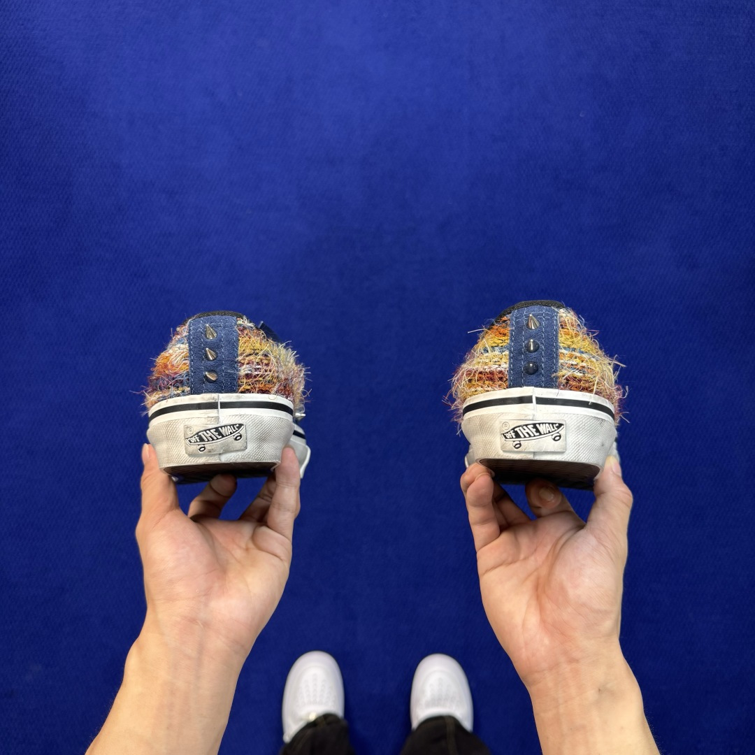 虎扑版!Vans Authentic 安纳海姆 碎钻流苏复古蓝棕 161V 纯原级别外贸订单!万斯经典 硫化帆布板鞋 正 虎扑版!Vans Authentic 安纳海姆 碎钻流苏复古蓝棕 161V 纯原级别外贸订单!万斯经典 硫化帆布板鞋 正