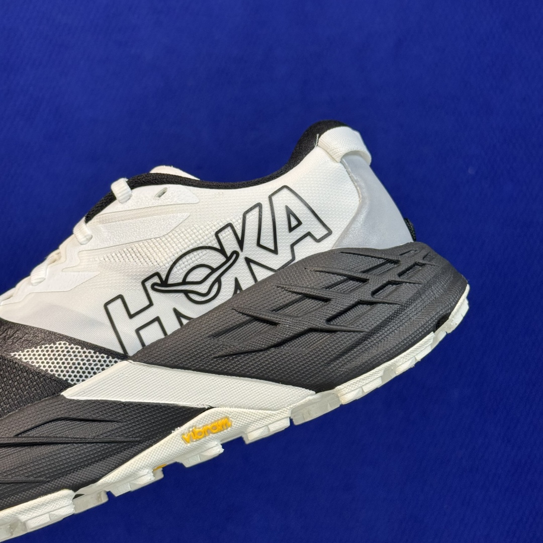 HOKA ONE ONE SPEEDGOAT 7 羚羊7越野跑鞋 纯原大厂出品!品质库存稳定放心推! 第3色:黑白 货号 HOKA ONE ONE SPEEDGOAT 7 羚羊7越野跑鞋 纯原大厂出品!品质库存稳定放心推! 第3色:黑白 货号