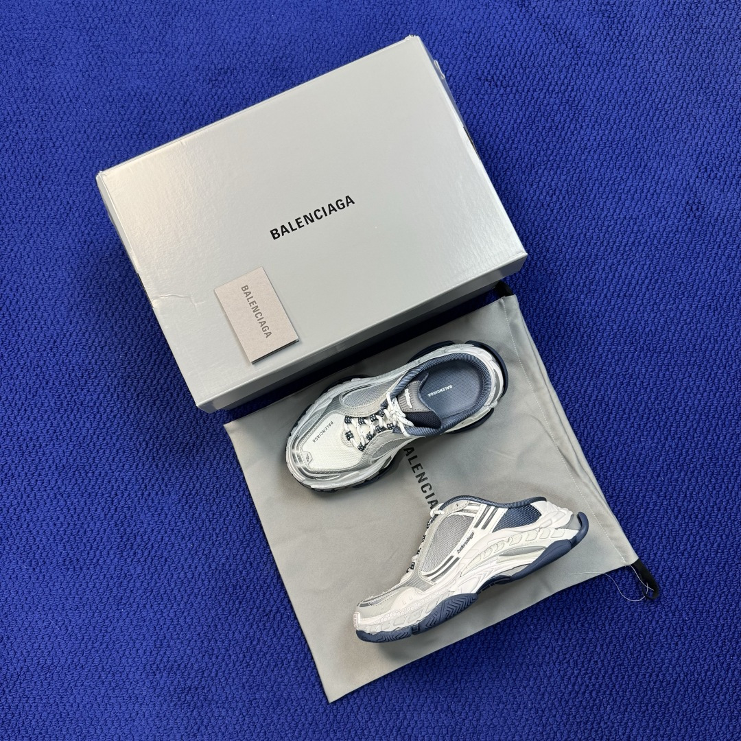 Balenciaga巴黎世家 Triple S .2 灰蓝色 货号： WTSM0 6800 4400 尺码：35 36 