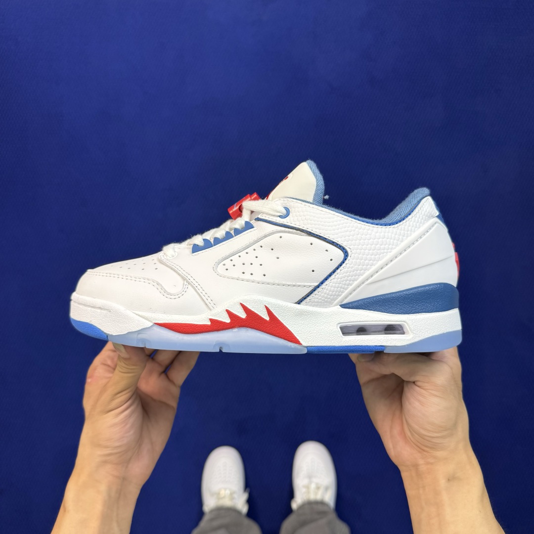 Air Jordan Sixty Plus 低帮复古篮球鞋 aj5低帮番外篇 第4色:美国队白蓝红 货号：IH2047-