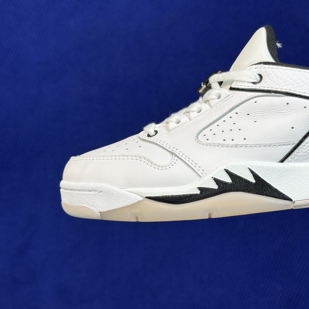 Air Jordan Sixty Plus 低帮复古篮球鞋 aj5低帮番外篇 第5色:白黑 货号：IR1847-103 