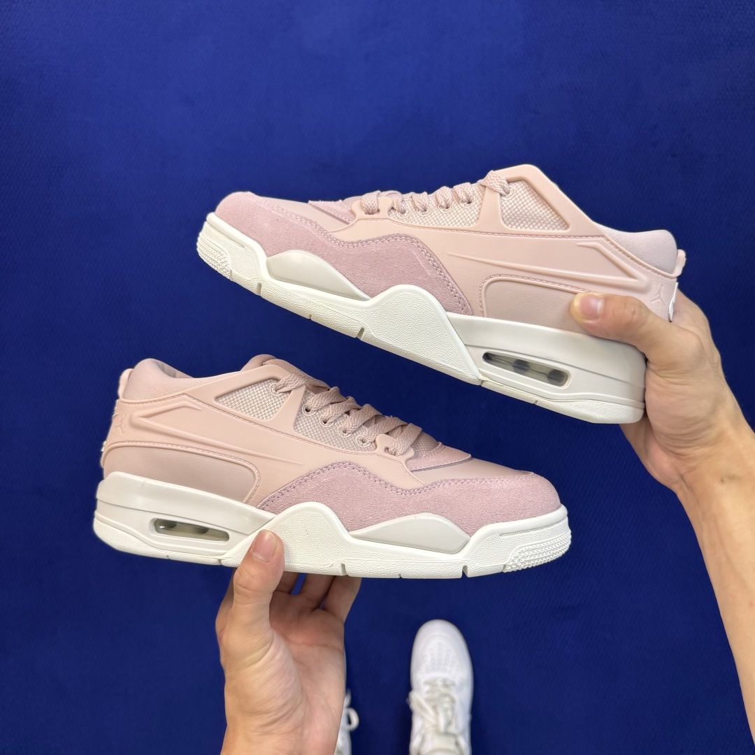 aj4 RM低帮系列 第10色:粉色 Jordan Air Jordan 4 RM 篮球鞋 大厂出品，品质稳定，长期供货