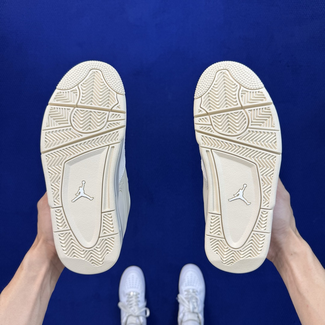 aj4 RM低帮系列 第11色:米白色 Jordan Air Jordan 4 RM 篮球鞋 大厂出品，品质稳定，长期供