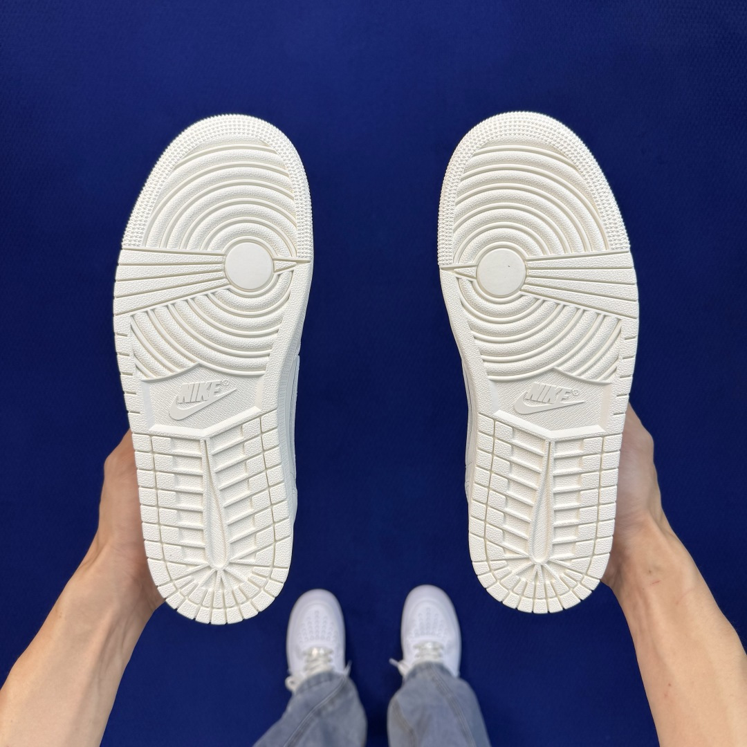 AJ1Low低帮OG系列：纯白 Jordan Air Jordan 1 RETRO LOW OG 市售最强低帮 天花板品