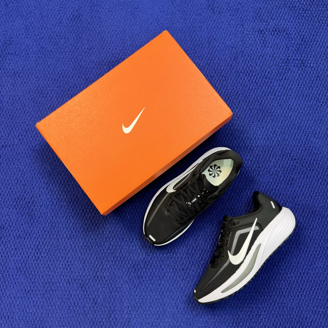 Nike Quest 7 网布透气 低帮跑步鞋 大厂纯原，1:1顶级品质！ 第1色:黑白 货号：IM6368-005 尺