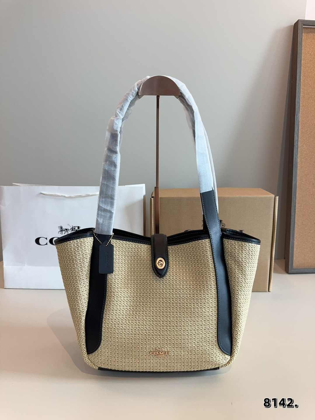 Con caja de regalo 🎁. Coach COACH tote bolso tote. Nuevo producto de primavera/verano, forma bonita, simple y elegante…