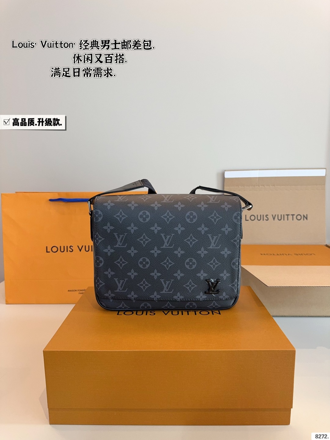 Louis Vuitton District PM Monogram Shadow Leather Messenger Bag 6 cmp i1756524925407 7952 0 4