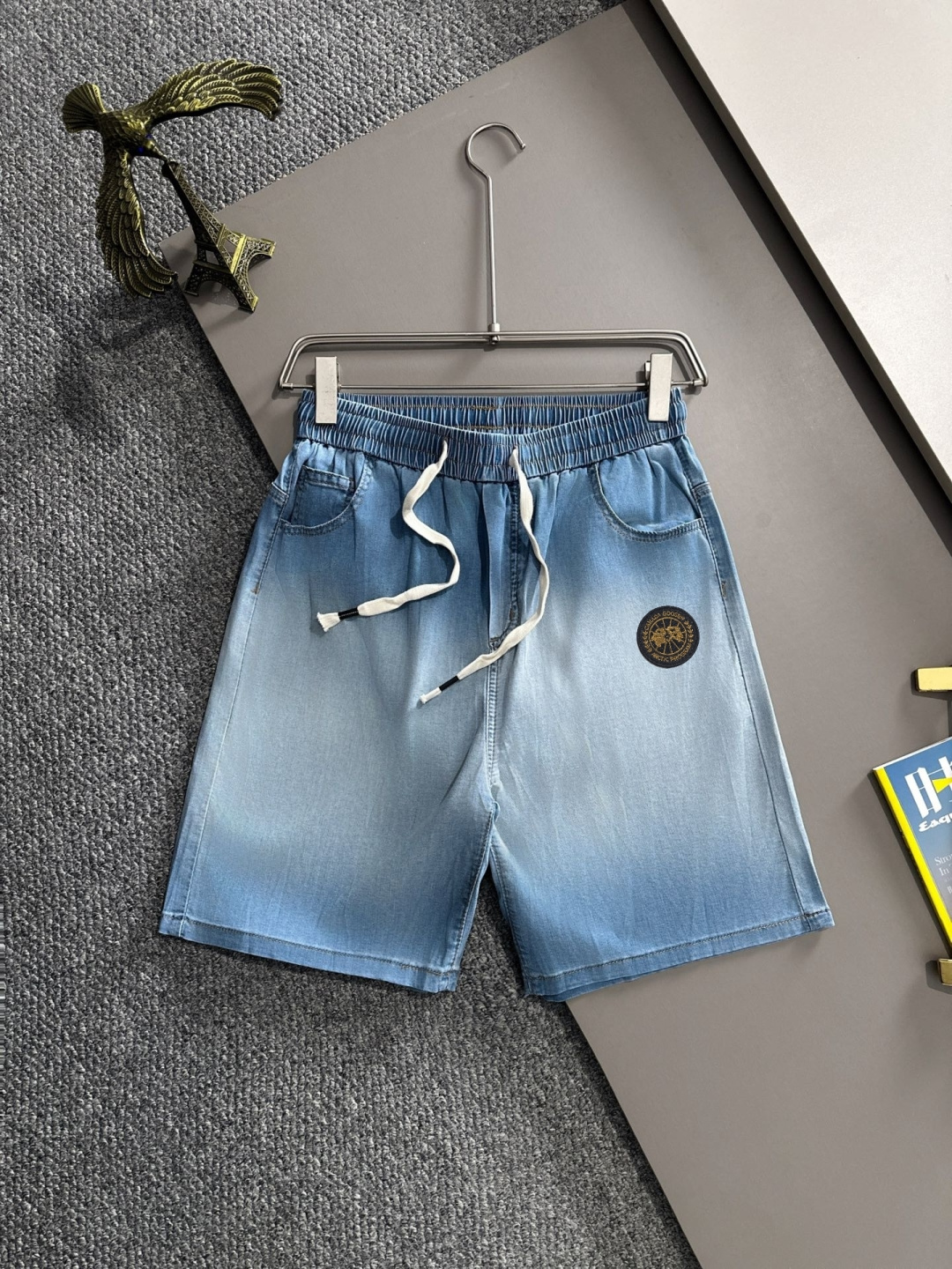 Los nuevos pantalones cortos de mezclilla de verano 2025 de Big Goose están tejidos con telas de mezclilla de algodón l…