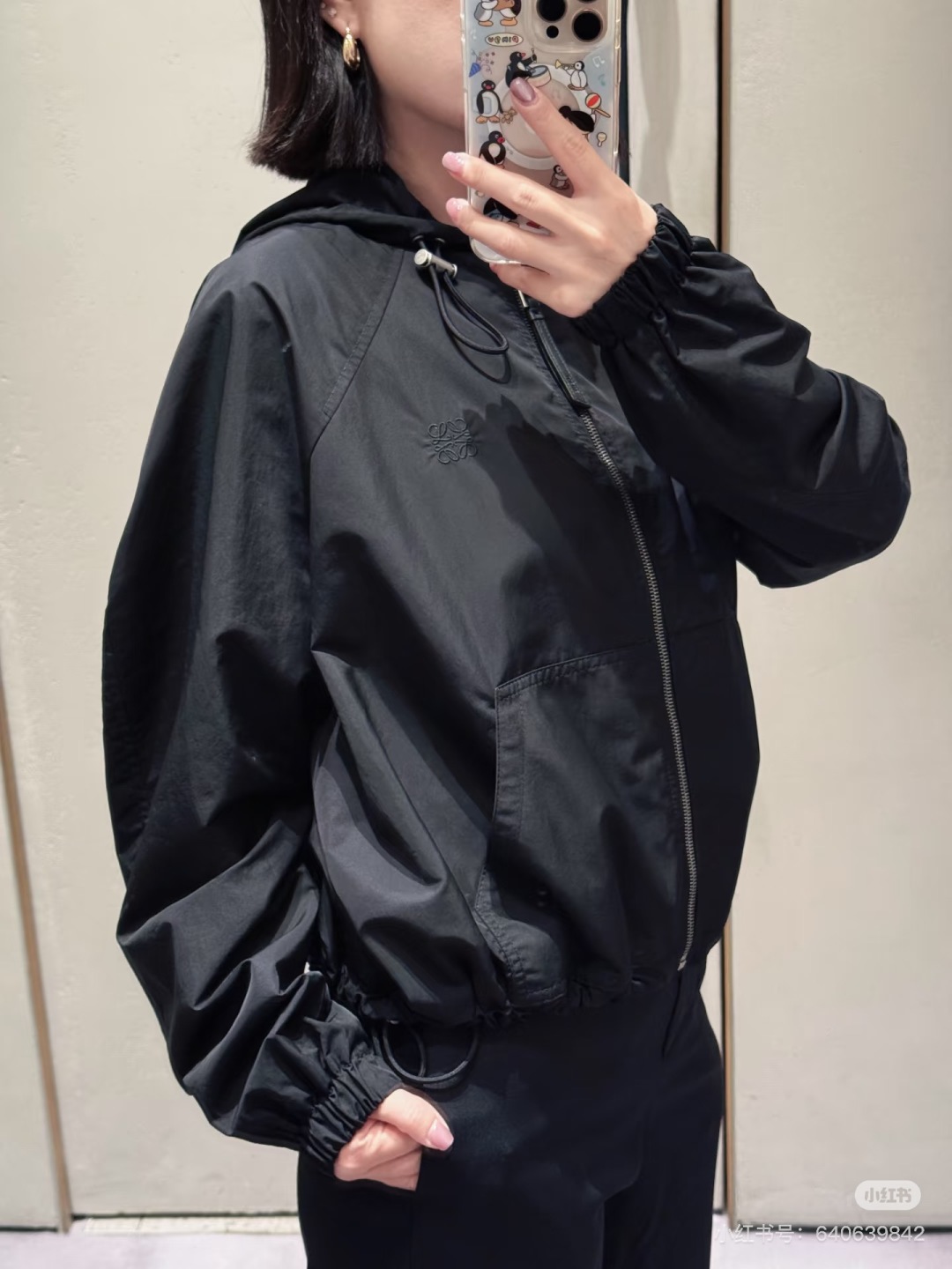 LOEWE Embroidered Logo Zip-Up Hoodie - Unisex, Relaxed Fit 7 cmp i1754401081605 9154 0 8