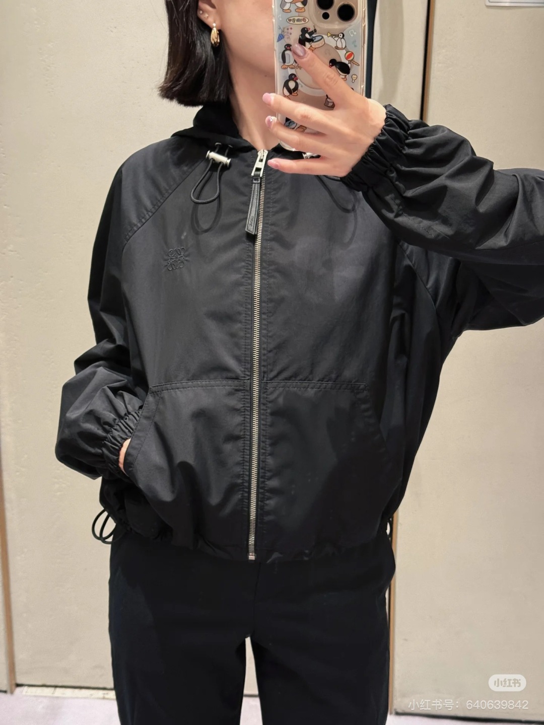 LOEWE Embroidered Logo Zip-Up Hoodie - Unisex, Relaxed Fit 8 cmp i1754401092056 982 0 9