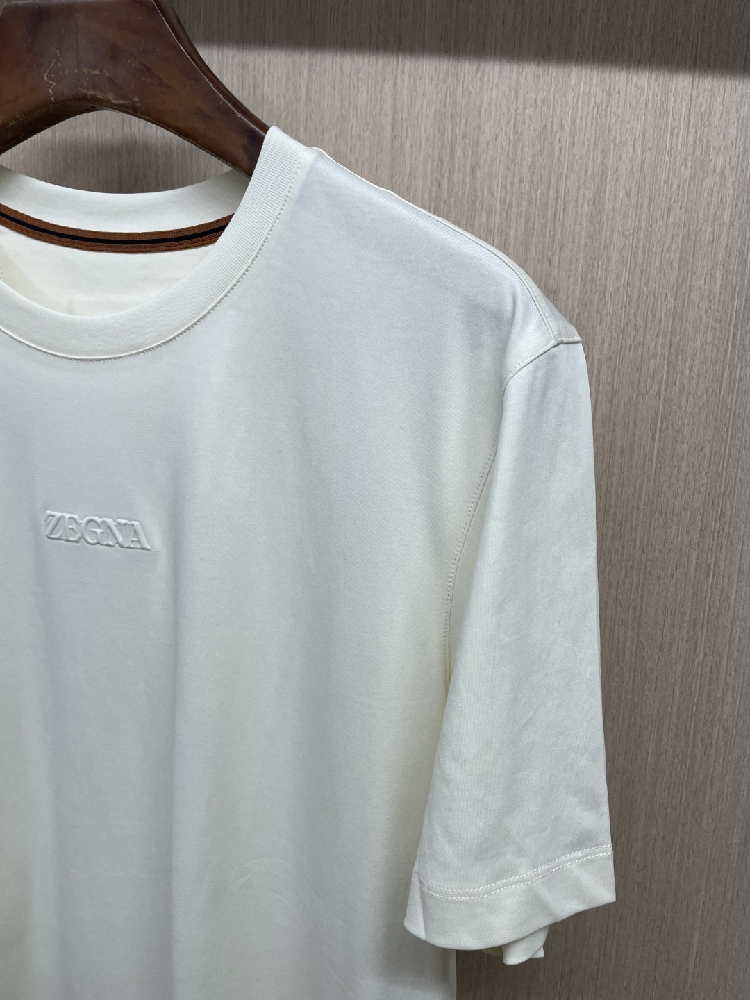 Zegna Т-шорт мужской с логотипом