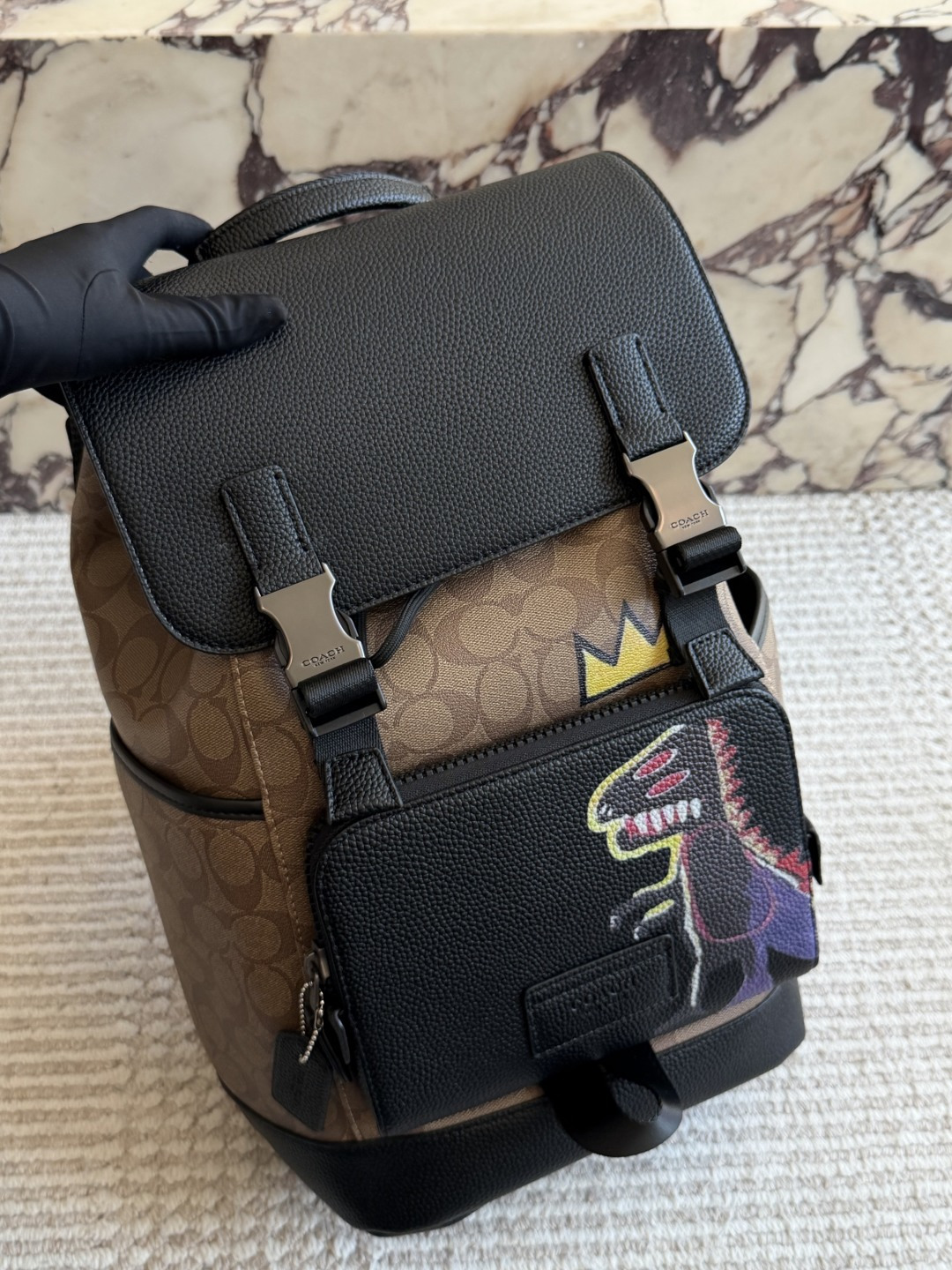 tamaño: 27 36cm C casa mochila, doble cremallera/doble compartimento. La mochila de hombre más clásica y práctica, ¡muy…