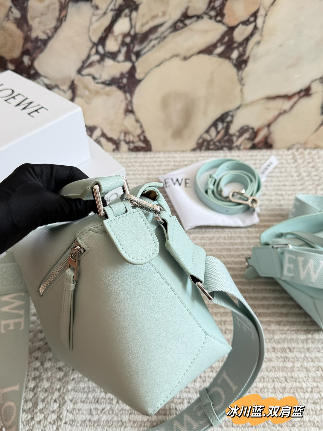 LOEWE tas, met doos (dubbele schouderbanden) — photo 5