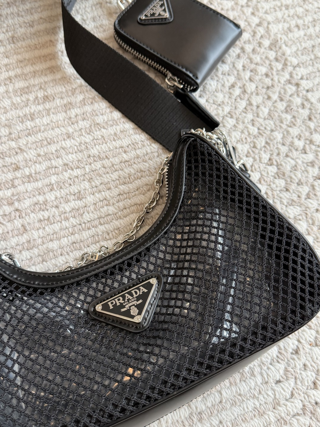 PRADA veske størrelse:22 18cm — photo 3