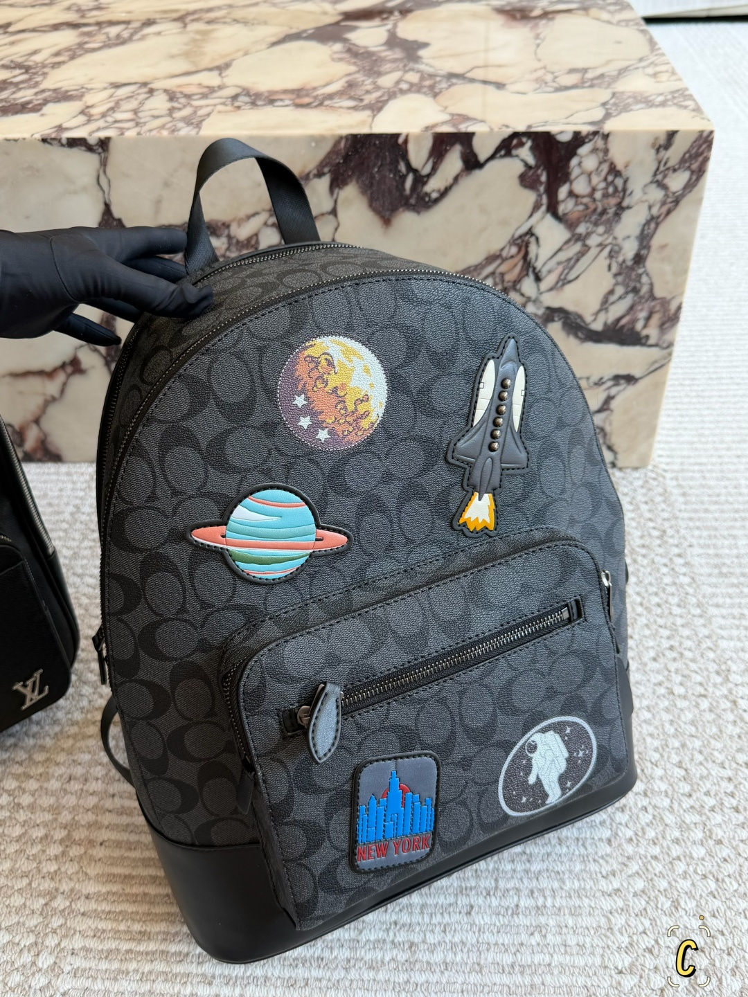 Réplica size: 32*41cm C mochila, doble cremallera/doble compartimento. La mochila masculina más clásica y práctica, ¡mu…