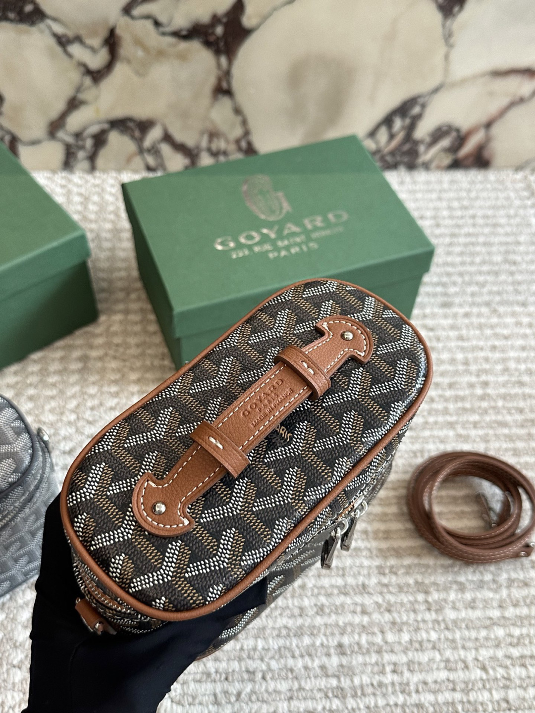 Dimensioni della borsa Goyard: 18 x 12 cm — photo 2
