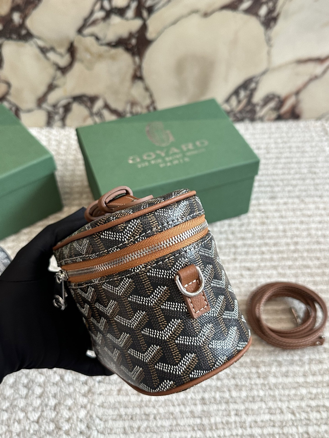 Dimensioni della borsa Goyard: 18 x 12 cm — photo 6