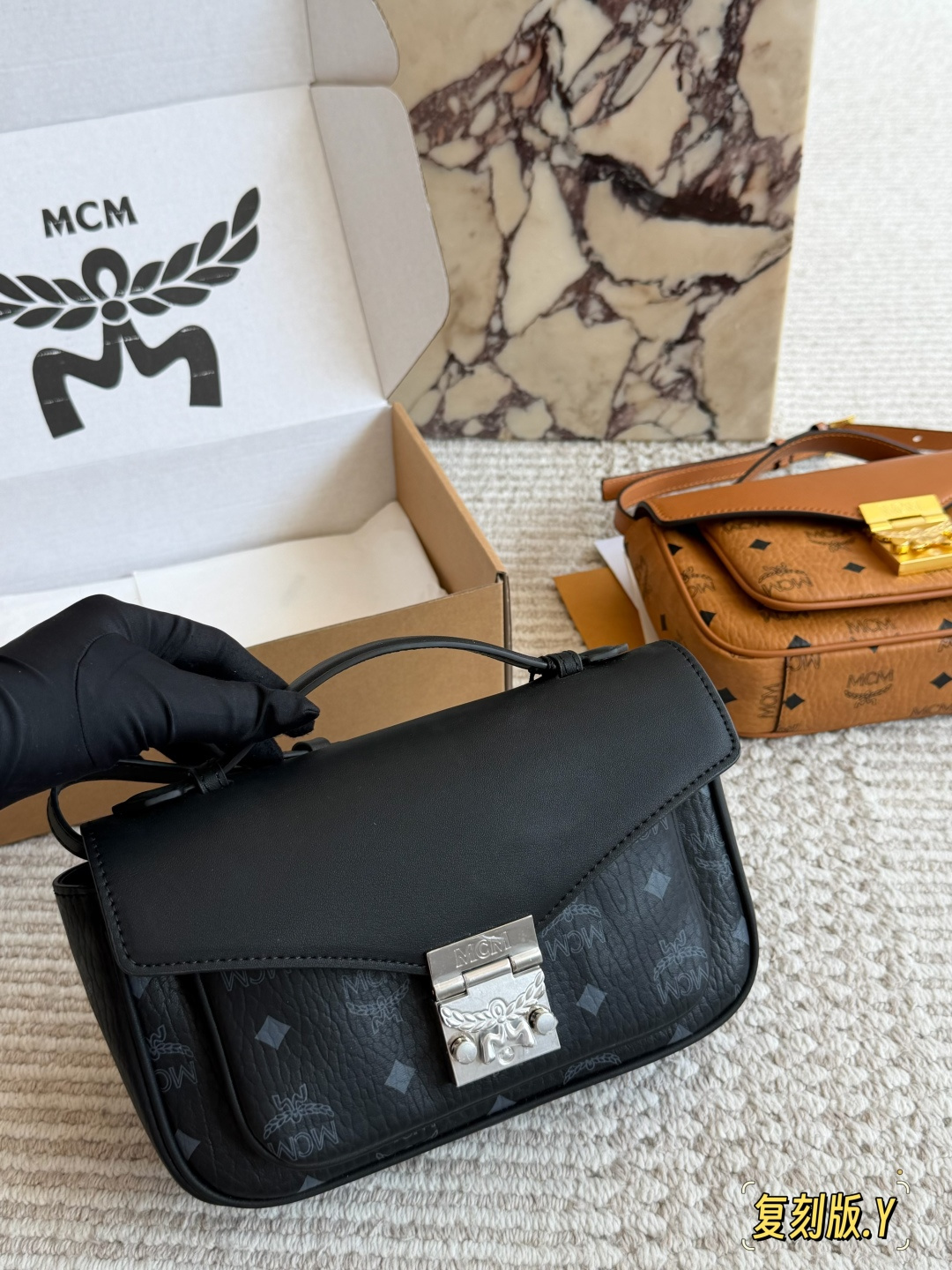 Nuevo bolso bandolera MCM p180: recomiendo un bolso de cartero recién llegado, con compartimentos para organizar, capac…
