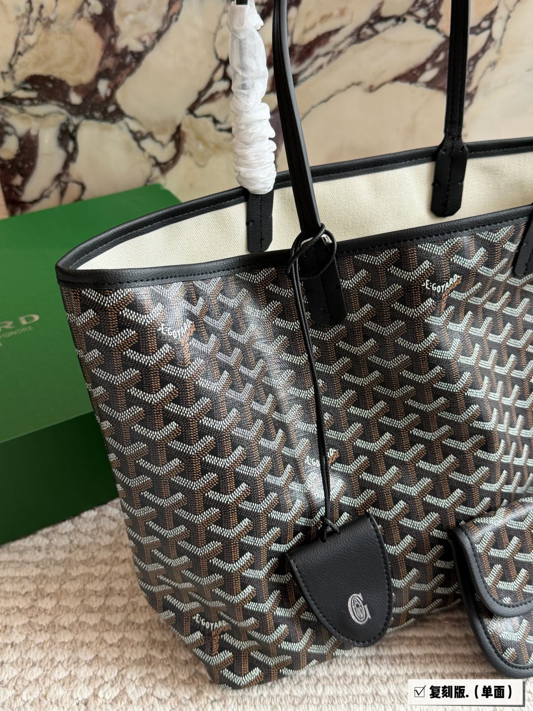 Version réplique du sac Goyard avec boîte — photo 5