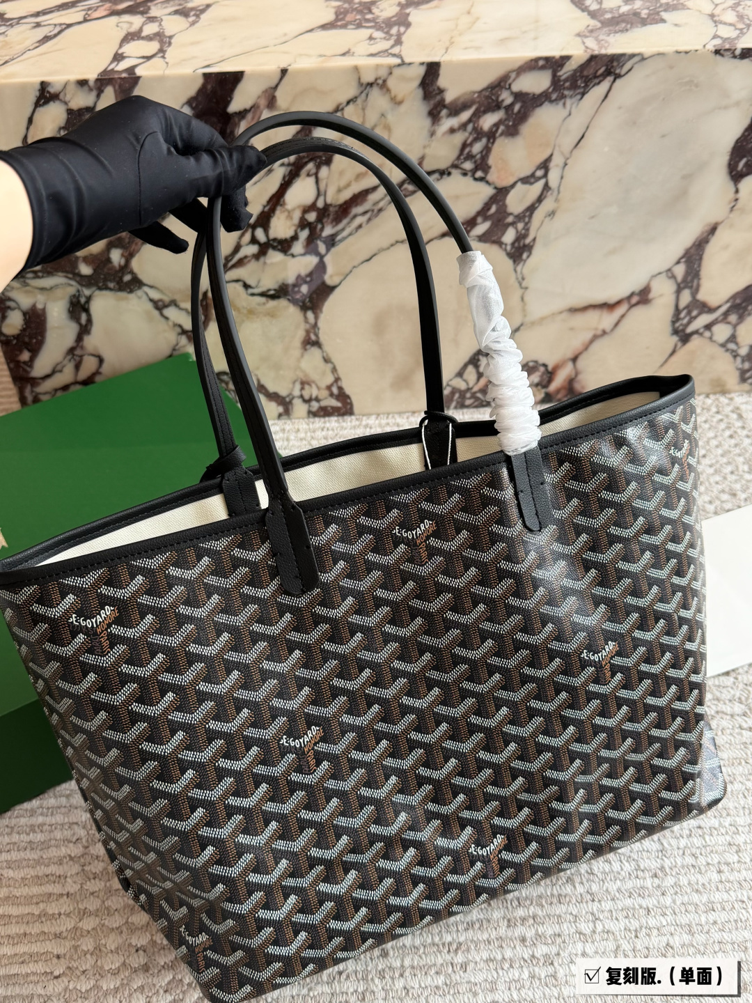 Version réplique du sac Goyard avec boîte — photo 7