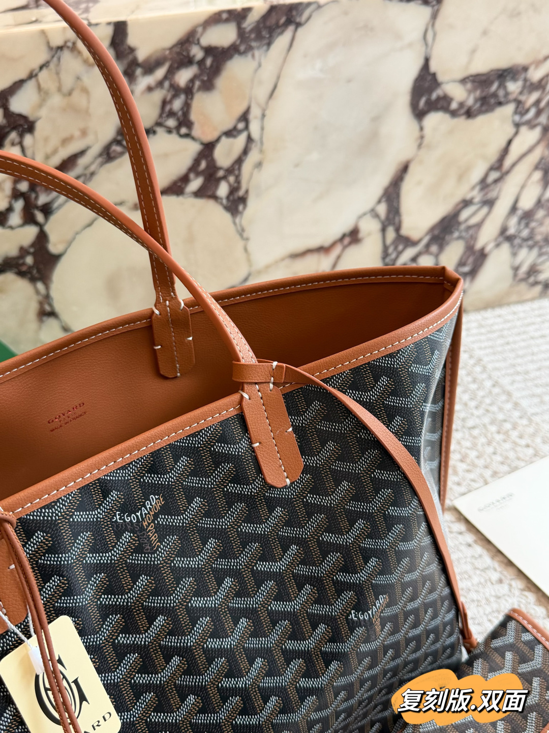 Goyard taske replika version med æske — photo 3