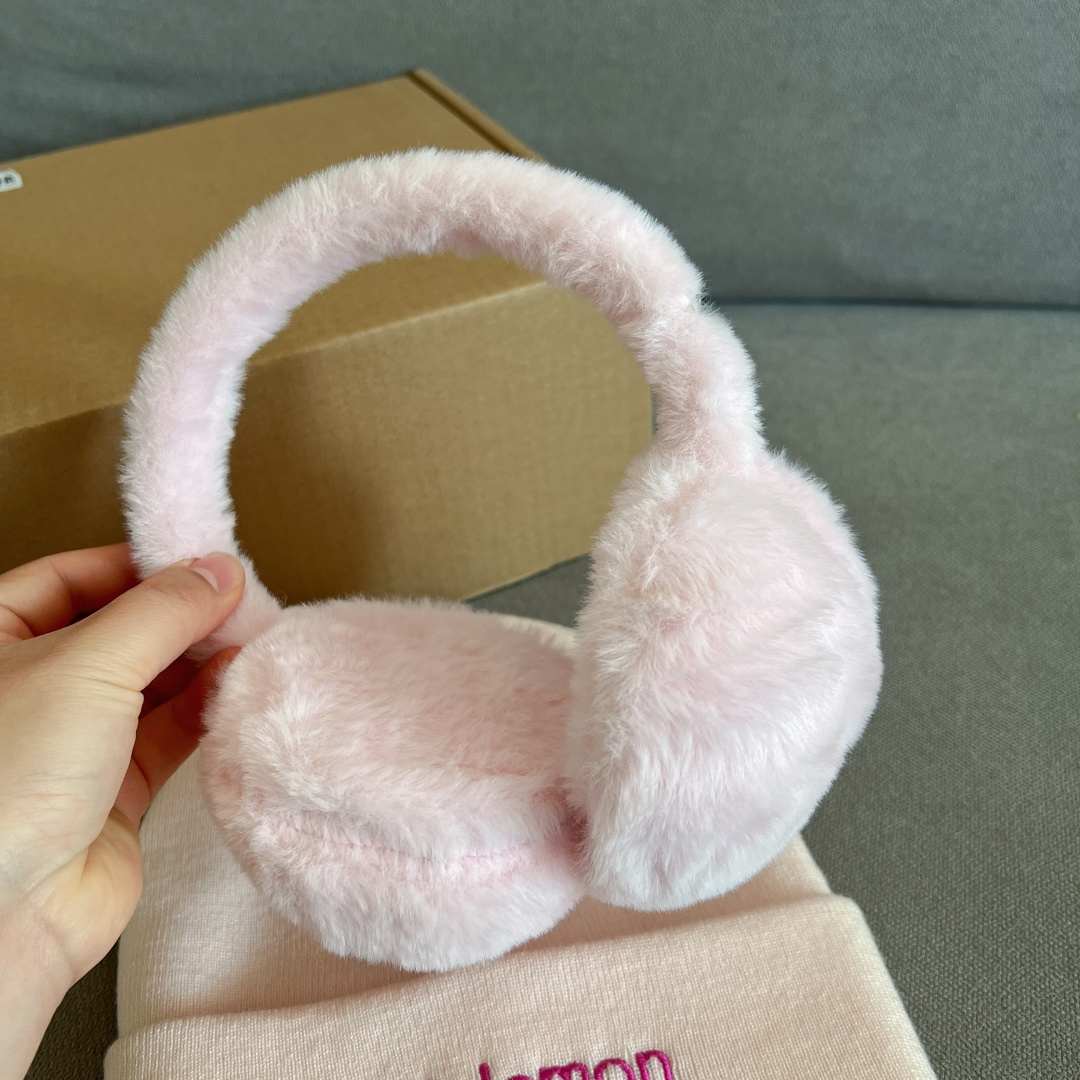 Stunning Lulu couple style fleece ear mask hat set 🔥Wear the kind that - Hat 2