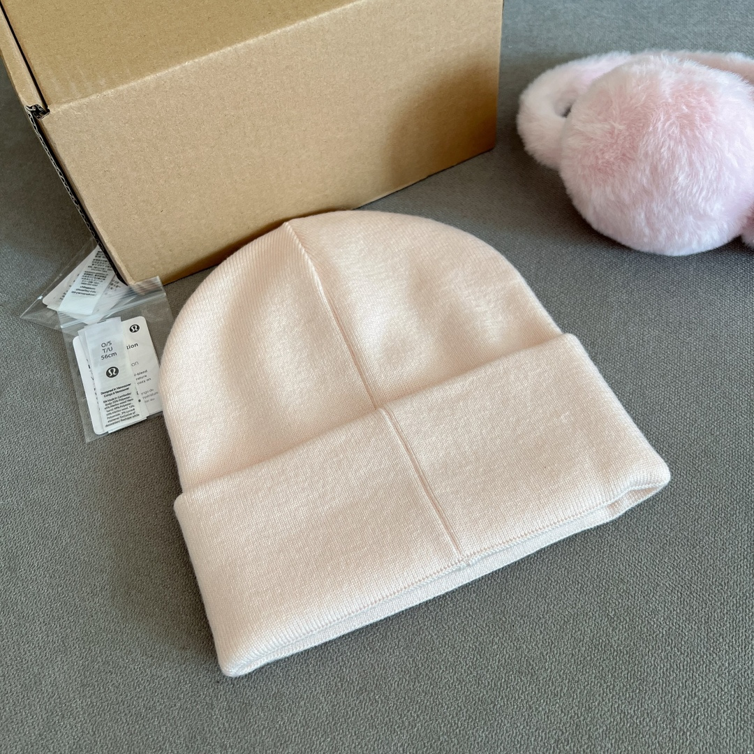 Stunning Lulu couple style fleece ear mask hat set 🔥Wear the kind that - Hat 6
