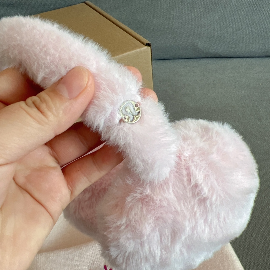 Stunning Lulu couple style fleece ear mask hat set 🔥Wear the kind that - Hat 3