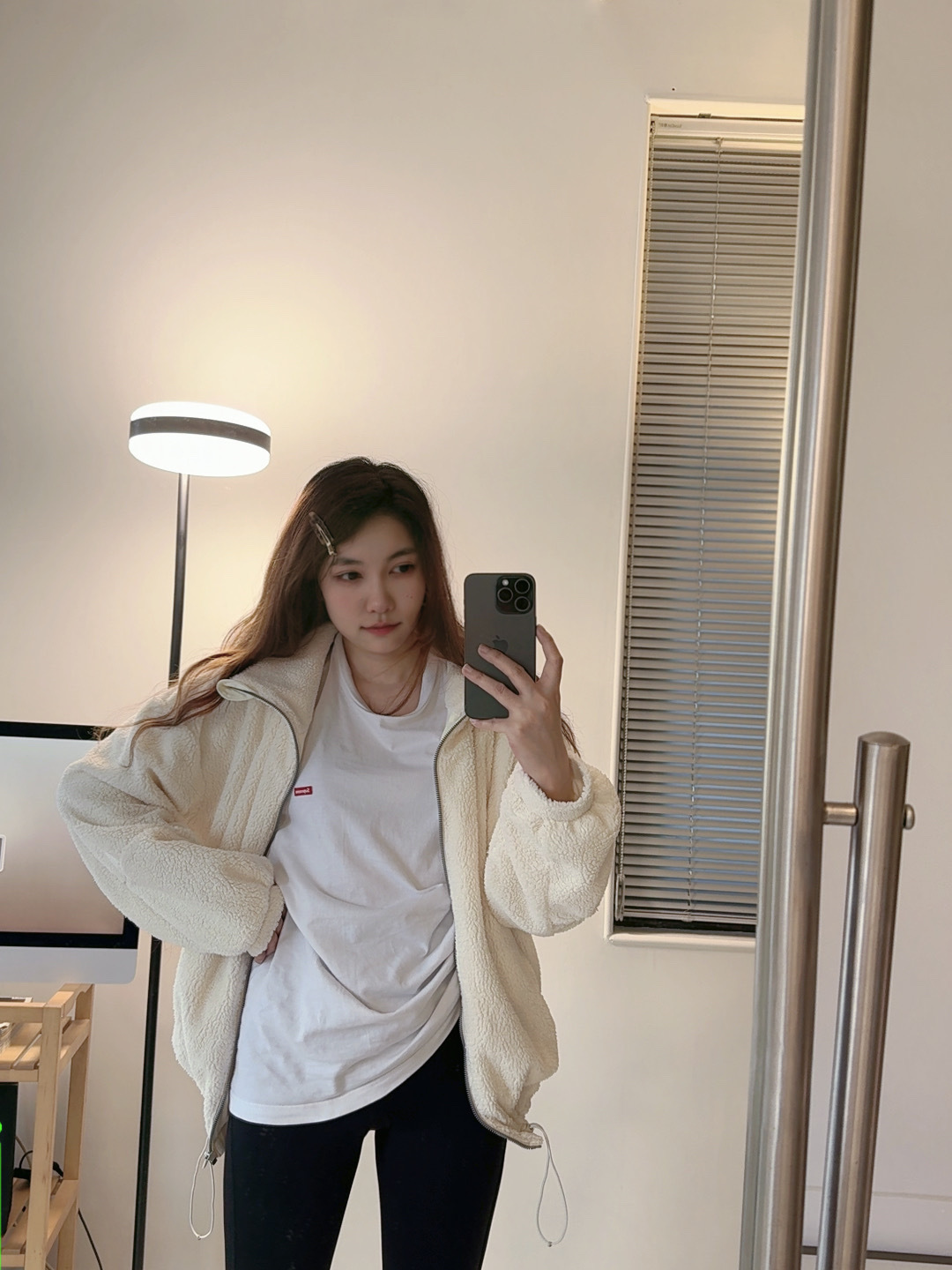 Lululemon jacket lounge cream yoga