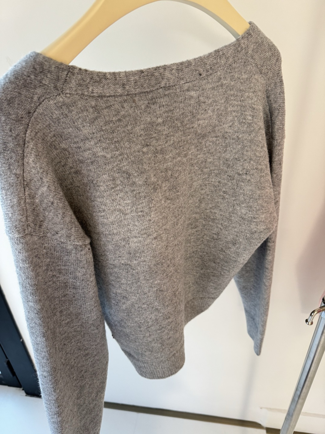 Lulu Long sleeve A super nice blend of two yarns The buttons alone are worth two burgers yoga