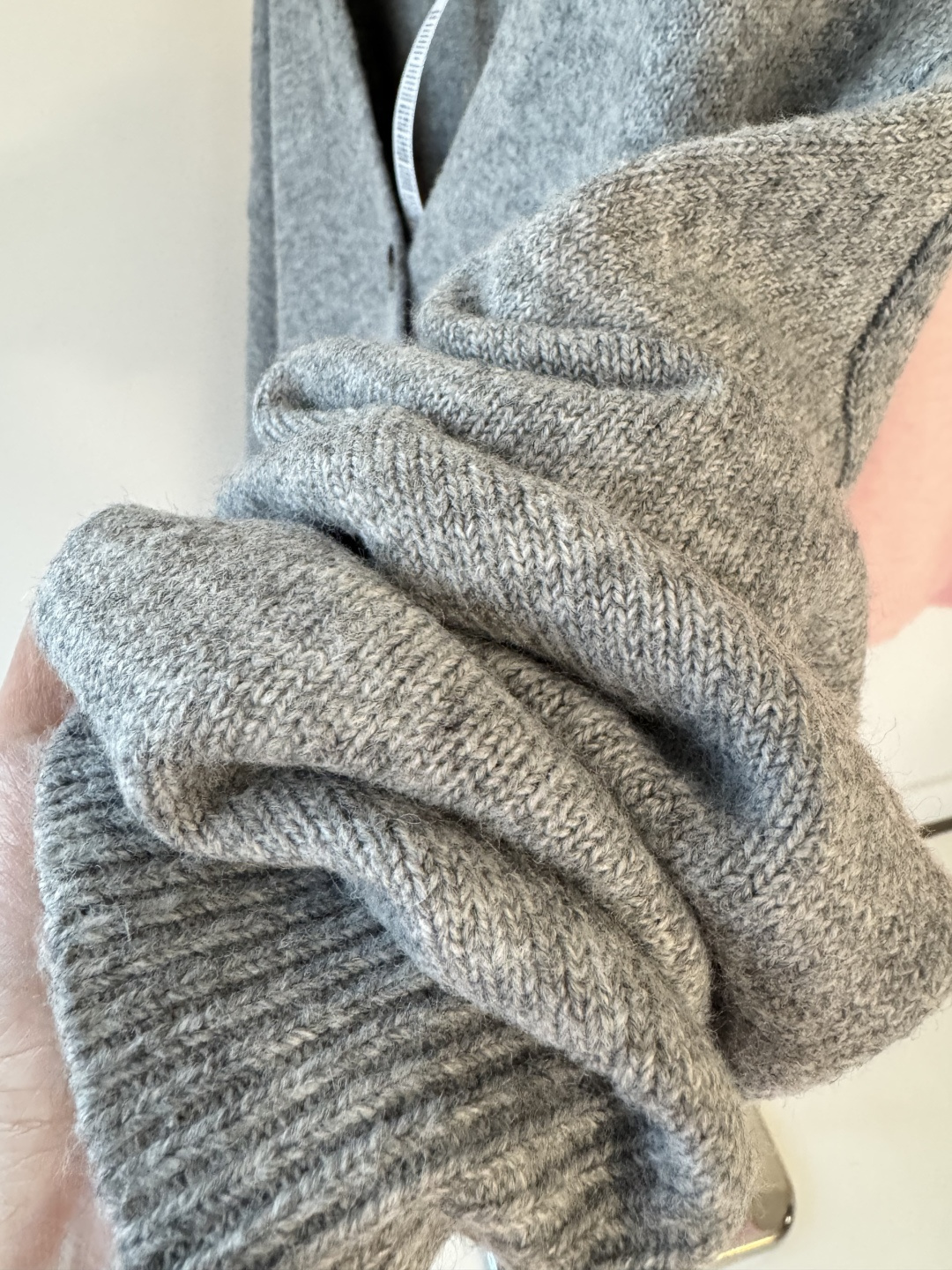 Lulu Long sleeve The effect of this soft and waxy mixed yarn is really amazing yoga