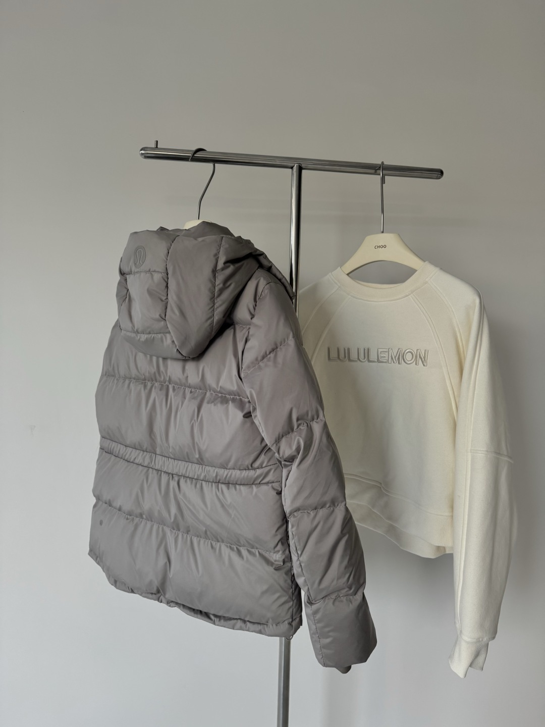 Lululemon Wunder Puff jacket everyday gray yoga