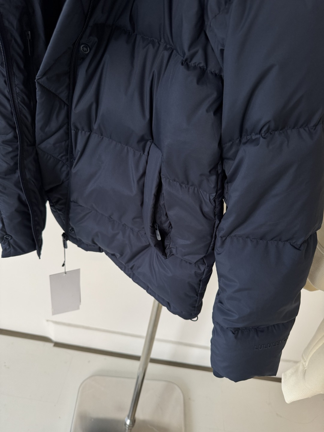 Lululemon Wunder Puff jacket lounge navy yoga
