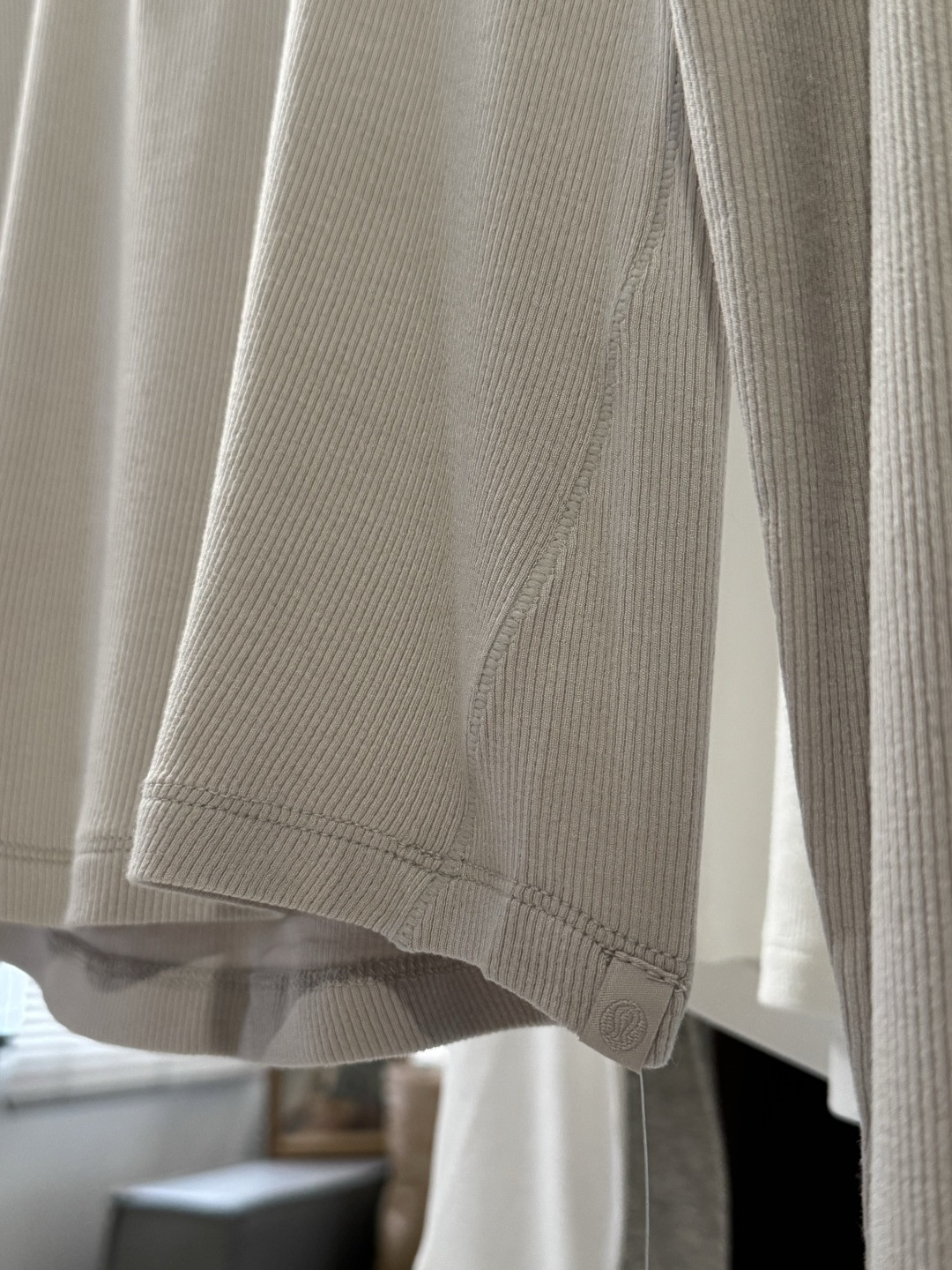 Lululemon long sleeve everyday light beige yoga