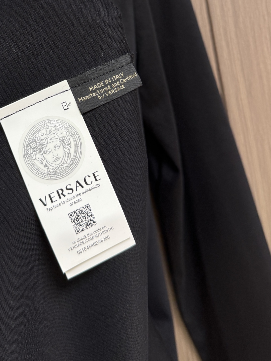 Versace Logo Print Long Sleeve T-Shirt | Soft Fabric, Stylish Fit 9 cmp i1760063648181 5797 0 7