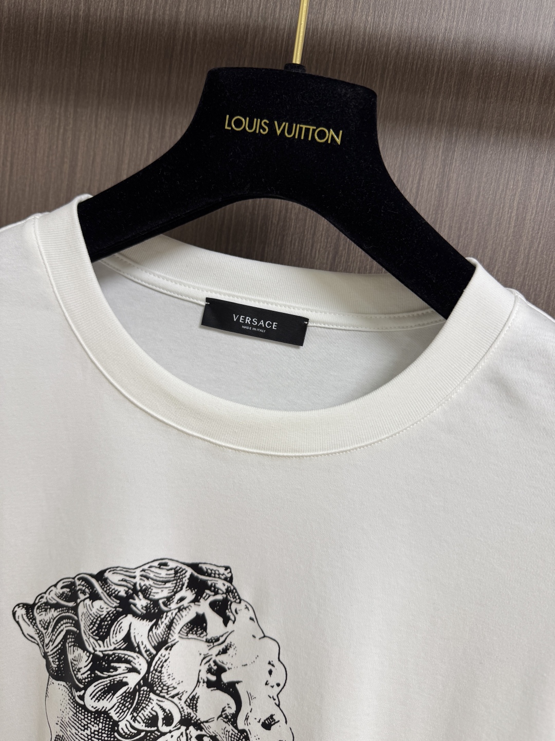 Versace Logo Print Crew Neck Sweatshirt: Autumn/Winter Collection 6 cmp i1760063670245 9527 0 4