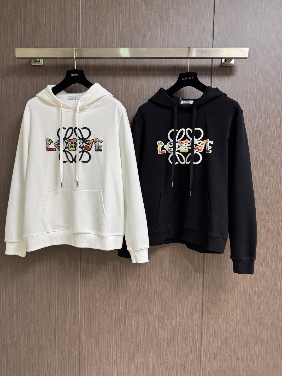 Loewe Logo Cartoon Print Hoodie - Soft & Comfortable, Classic Style 4 cmp i1760420943716 2371 0 2