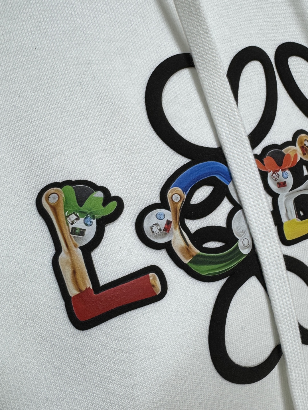 Loewe Logo Cartoon Print Hoodie - Soft & Comfortable, Classic Style 10 cmp i1760420966608 8221 0 8