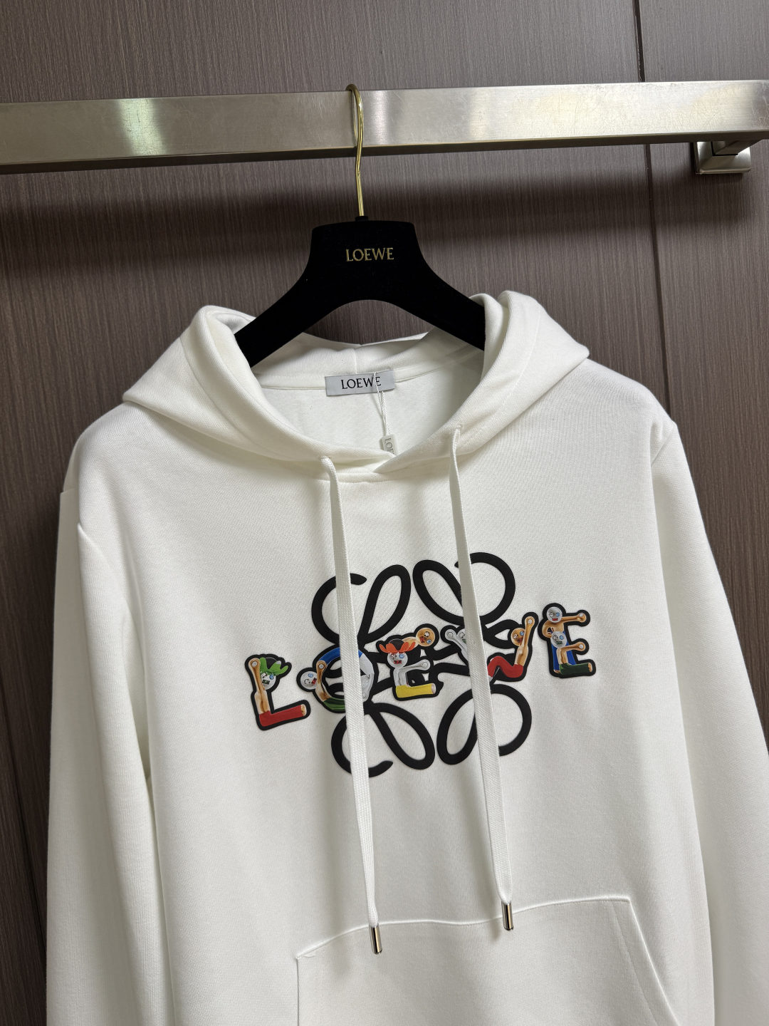 Loewe Logo Cartoon Print Hoodie - Soft & Comfortable, Classic Style 7 cmp i1760420970627 8617 0 5