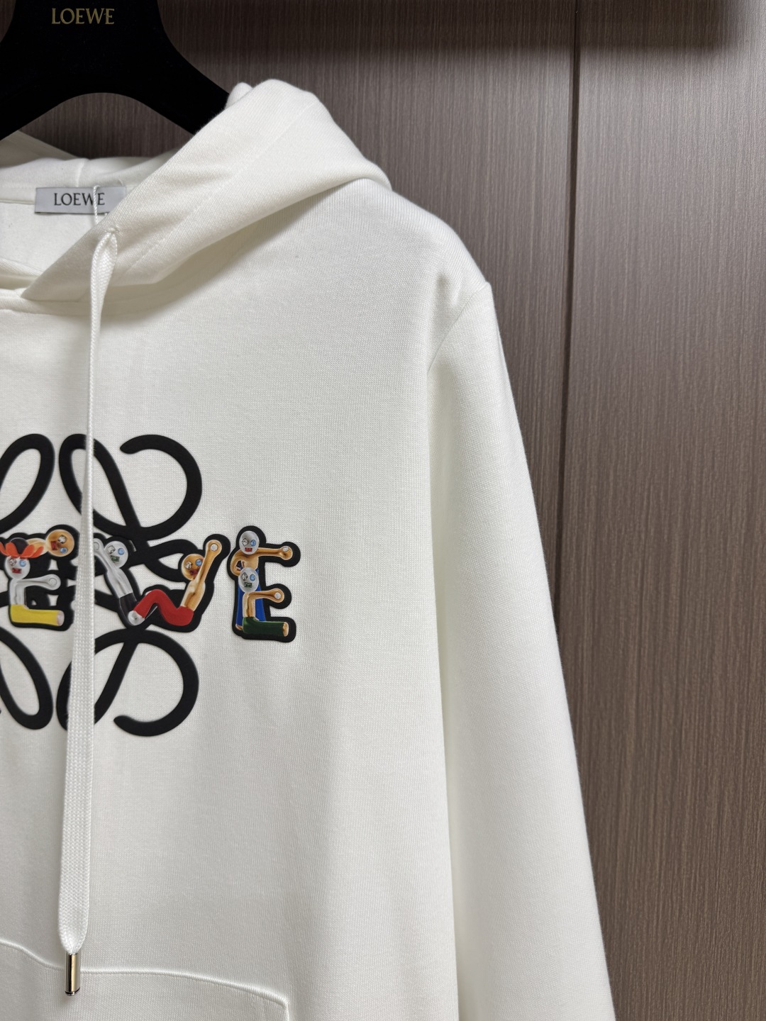 Loewe Logo Cartoon Print Hoodie - Soft & Comfortable, Classic Style 5 cmp i1760420970890 3046 0 3