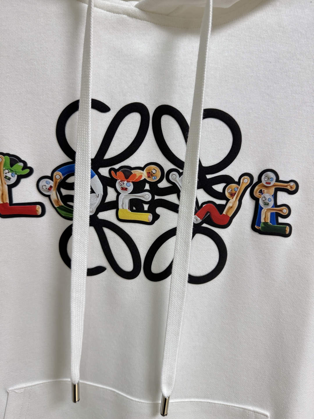 Loewe Logo Cartoon Print Hoodie - Soft & Comfortable, Classic Style 9 cmp i1760420971170 546 0 7