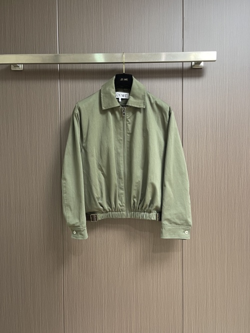 Loewe Cotton Belted Jacket & Pants Set: Stylish & Comfortable Outfit