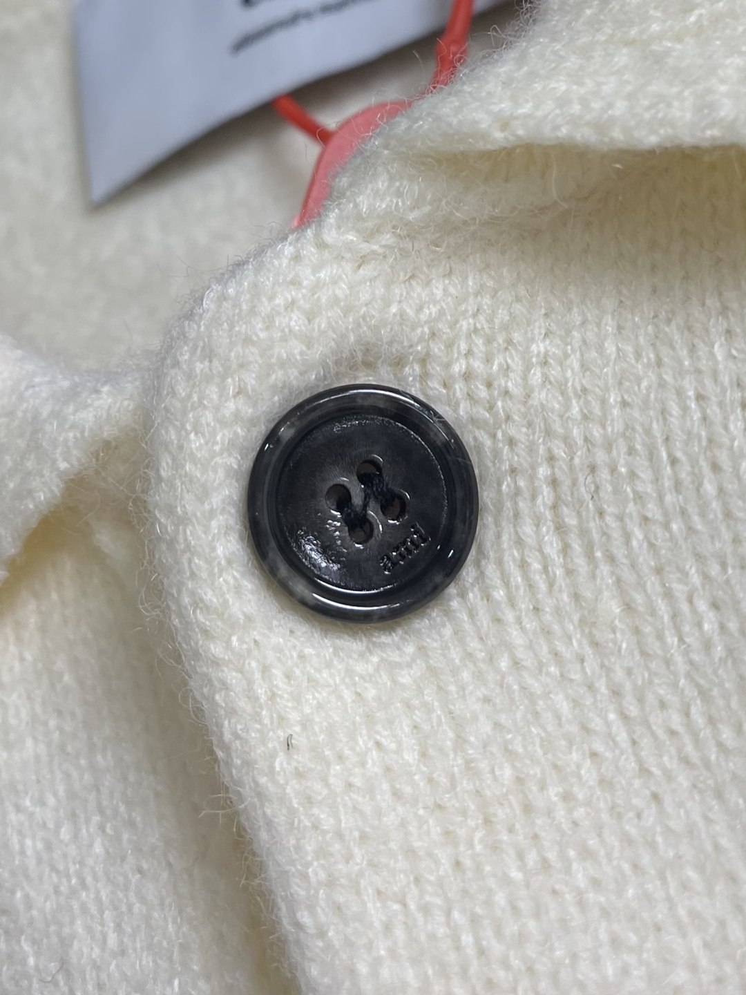 Ami Paris Women's Grey Merino Wool Polo Sweater with Heart Intarsia 9 cmp i1760774054817 5670 0 8