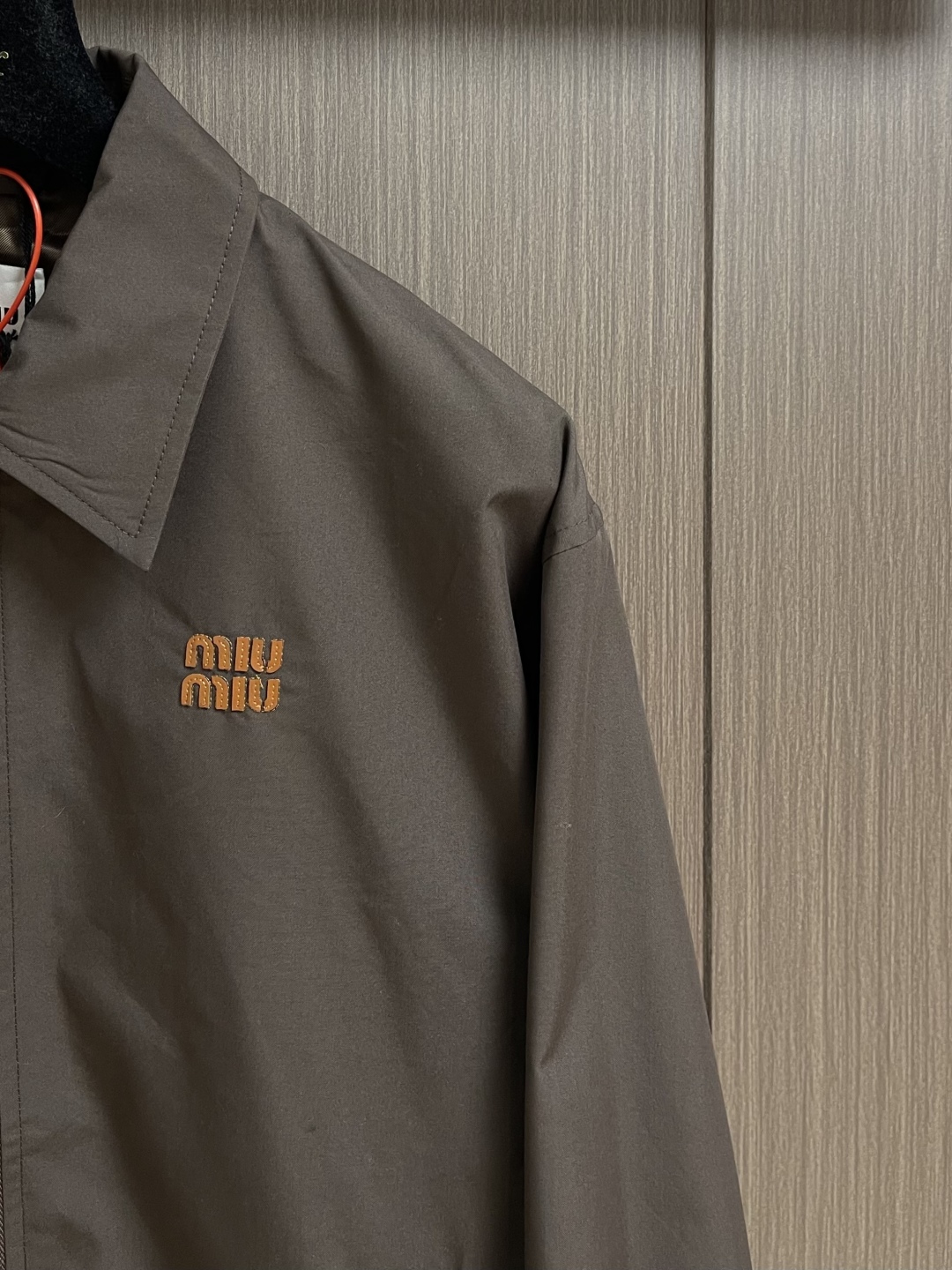 Miu Miu Stitched Logo Jacket: Custom Cloud Texture, S-XL, Unisex 5 cmp i1760894634503 756 0 3
