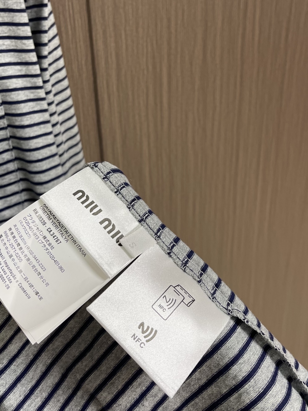 Miu Miu Striped Long Sleeve T-Shirt - Luxurious & Comfortable 10 cmp i1760895210718 4503 0 6