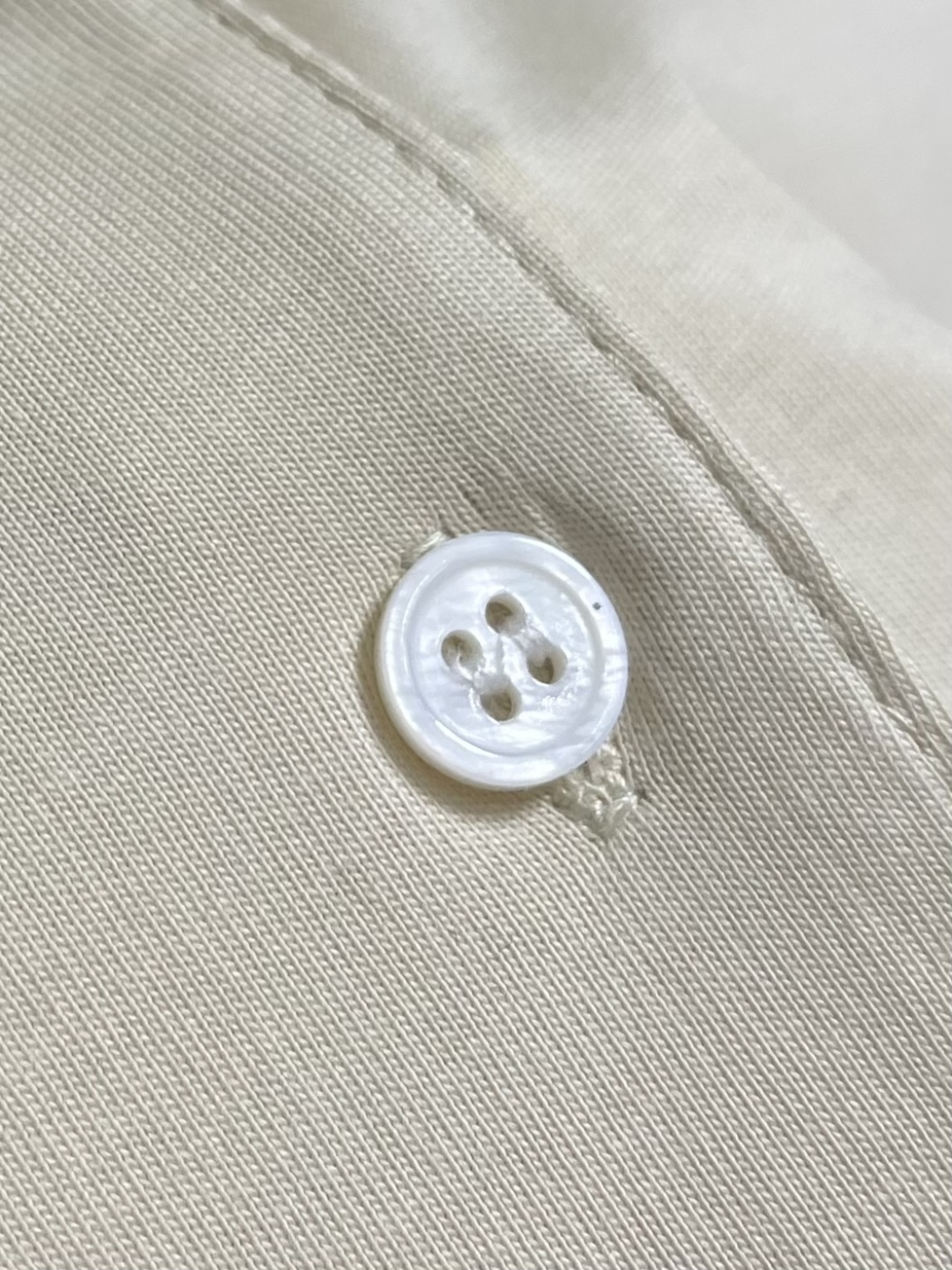 Miu Miu Beige Long Sleeve Polo Shirt - Embroidered Logo, Cotton Piqué 6 cmp i1760984874389 7354 0 5