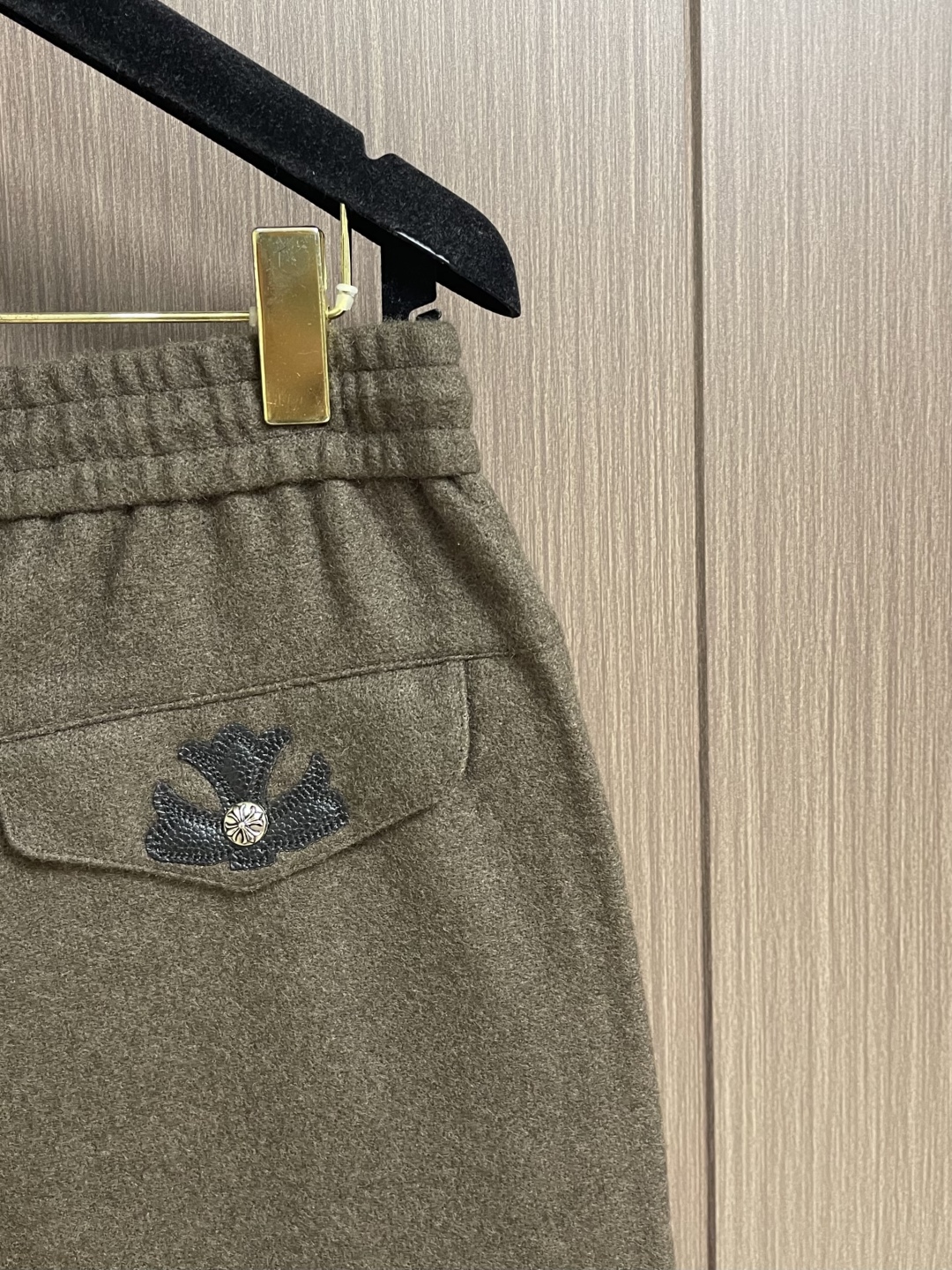 Chrome Hearts Wool Blend Trousers with Leather Cross Patch Design 8 cmp i1760985738648 7963 0 6